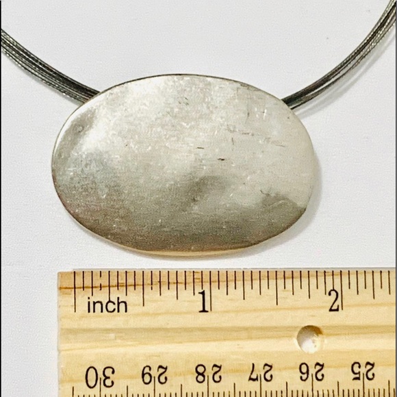 Antique Premier Designs Modernist Wire Necklace - Picture 6 of 8